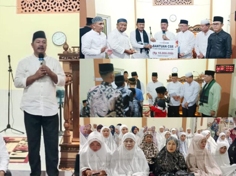 Safari Ramadhan di Sungai Deras, Bupati Monadi Tegaskan Komitmen Pembangunan Fisik dan Spiritual