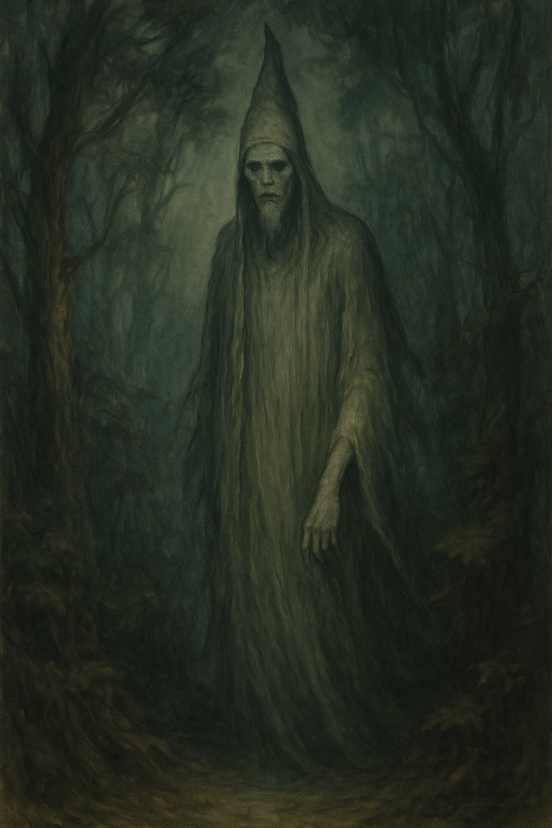 Ilustrasi Gambar Mambang/Penghuni Rimba