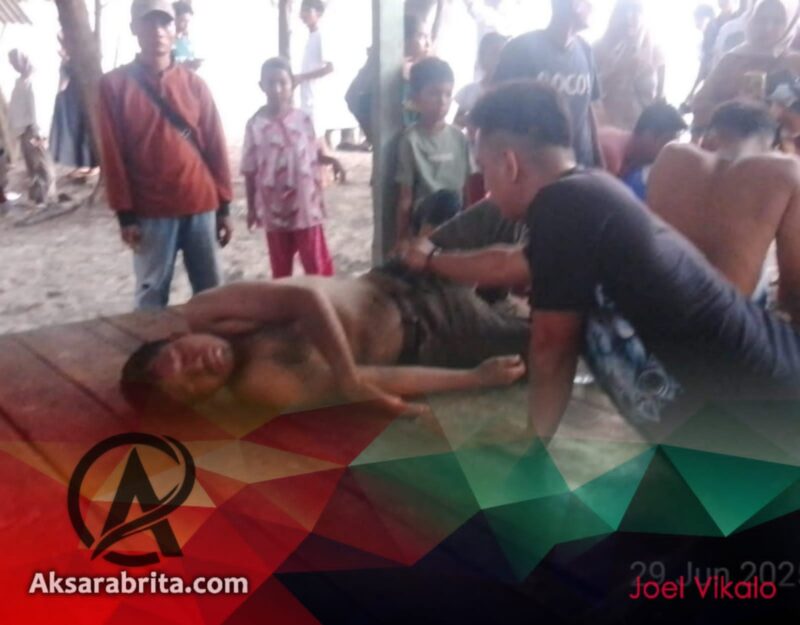 Gambar korban tenggelam yang selamat