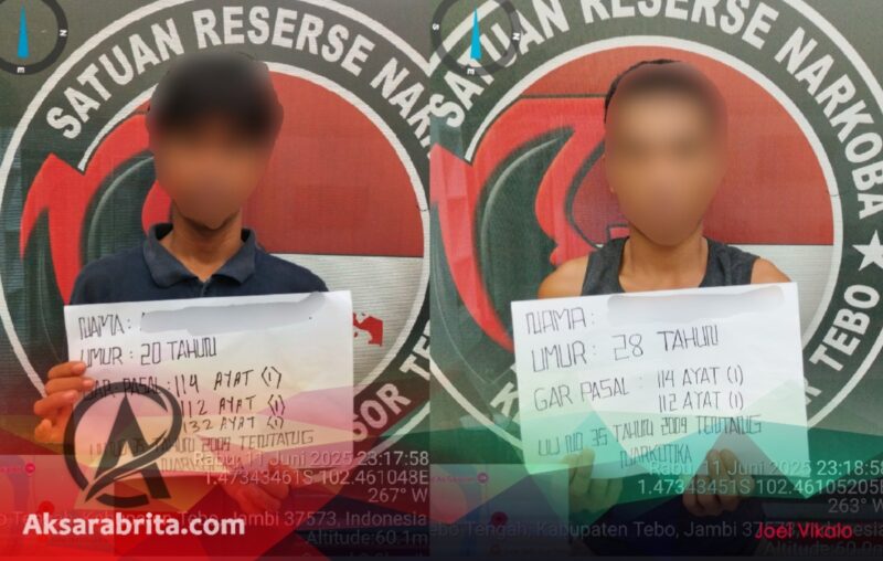 Dua Pemuda Pengedar Sabu di Ditangkap, Polisi Amankan 14 Paket Narkoba