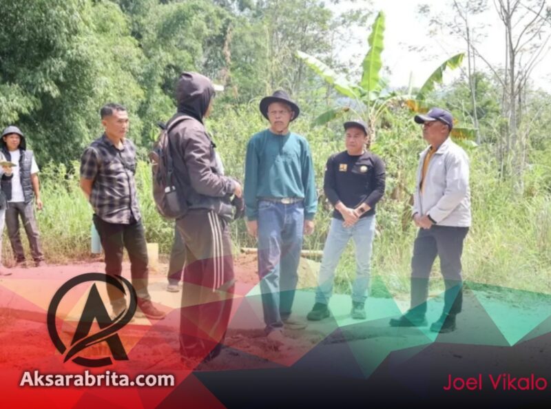 Dorong Konektivitas dan Pariwisata, Wawako Azhar Pantau Pembangunan Jalan ke Bukit Simancik
