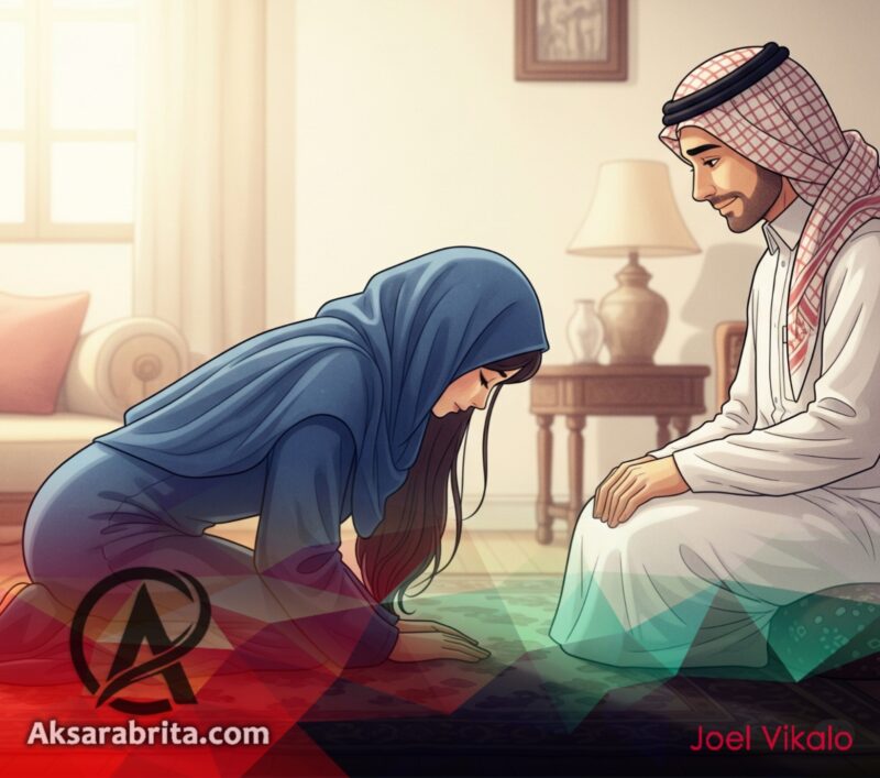 Gambar Ilustrasi Istri dan Suami
