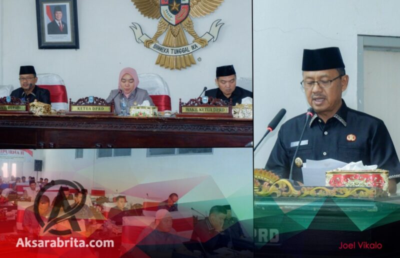 Wabup Murison Hadiri Rapat Paripurna DPRD Kerinci, Bahas Perubahan KUA-PPAS 2025