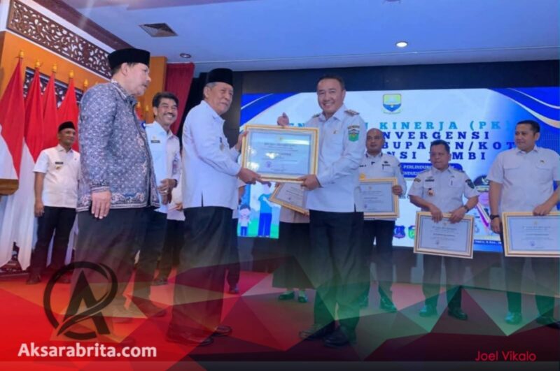 Pemkot Sungai Penuh Sabet Dua Penghargaan Penurunan Stunting di Jambi 2025
