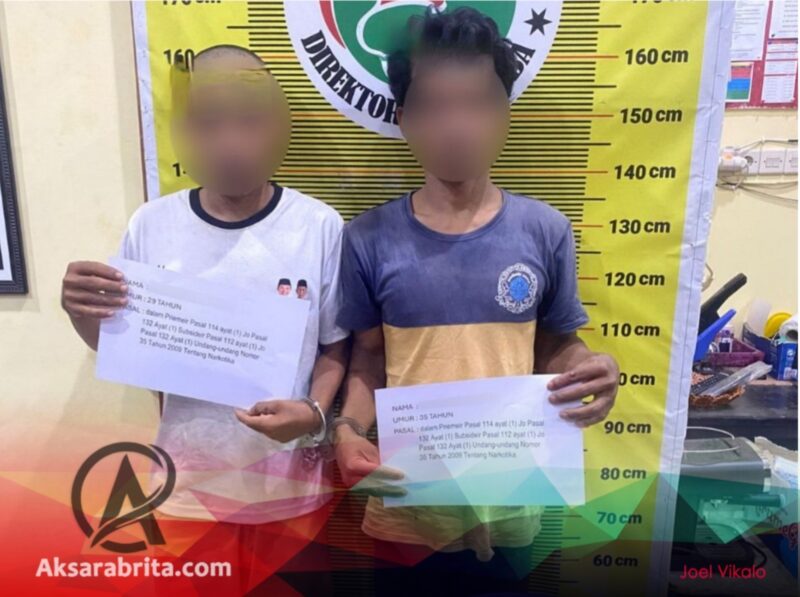 Bandar Narkoba DIringkus Polisi di Pamenang