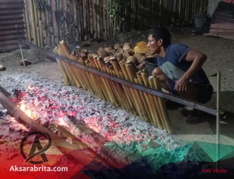 Malemang Warnai Kenduri Sko,  Pelestarian Budaya Leluhur Masyarakat Kumun Debai