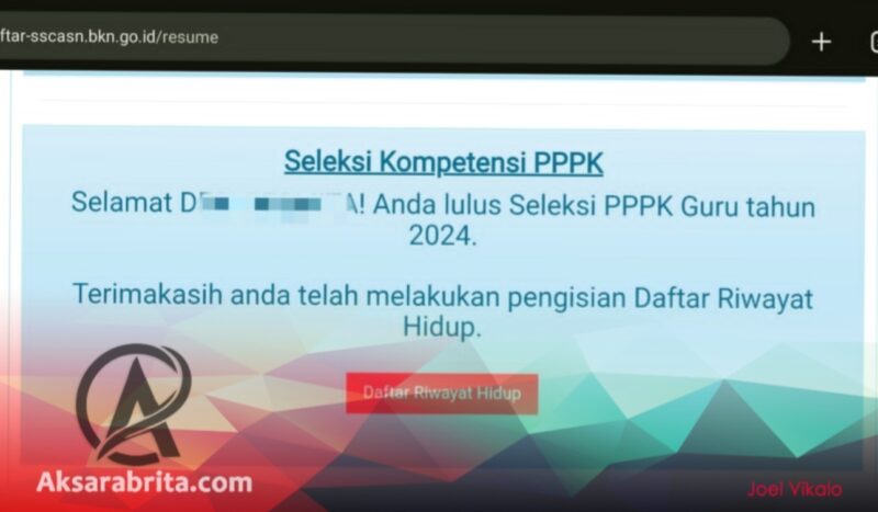 Salah Isi DRH, Kelulusan Seleksi PPPK Tahap 2 Dibatalkan