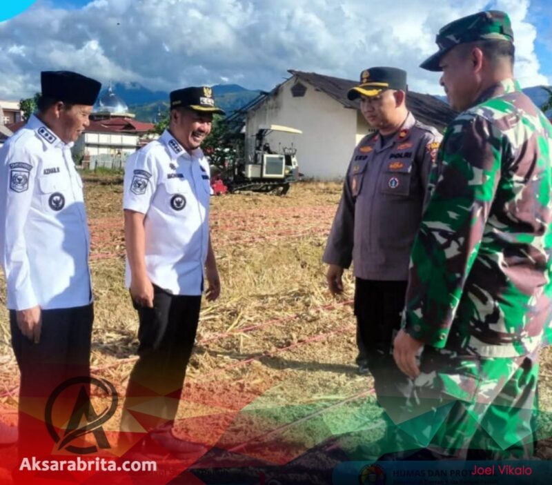 Bupati Monadi Hadiri Penanaman Jagung Serentak, Dukung Ketahanan Pangan Nasional