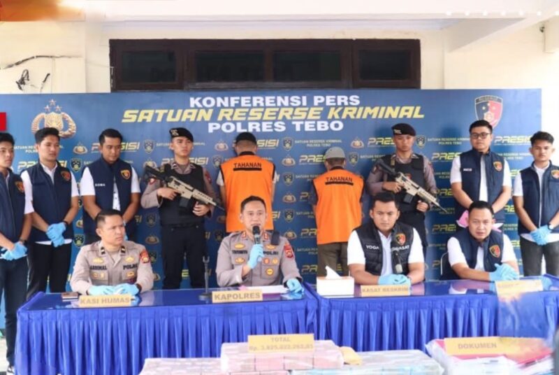 Polres Tebo Tetapkan Dua Tersangka Korupsi KUR