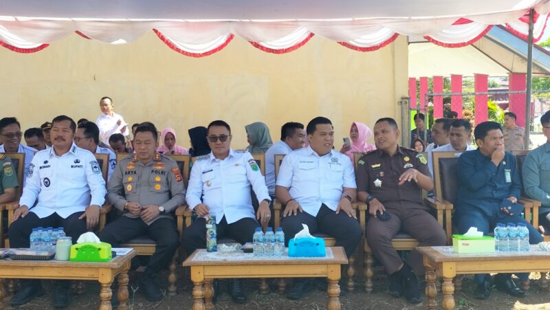 Wako Alfin Hadiri Groundbreaking SPPG Polres Kerinci