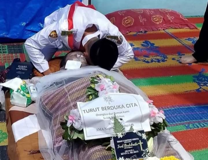 Kevin Silaban, Rela Tinggalkan Jenazah Ayah Demi Jalankan Tugas Paskibra 