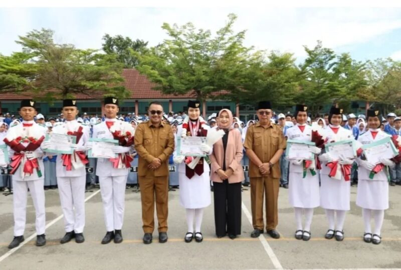 Wako Alfin Sambut Kepulangan Paskibraka Nasional dan Provinsi Asal Sungai Penuh