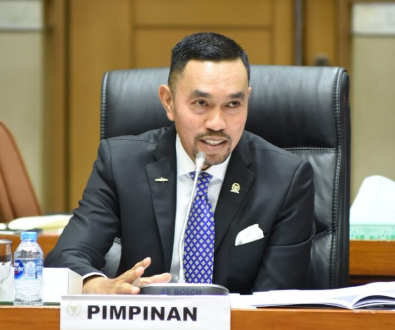 Ahmad Sahroni Dicopot dari Wakil Ketua Komisi III DPR