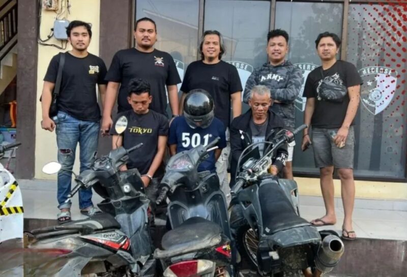 Foto Dok Humas Polres Merangin 3 Pelaku Curanmor