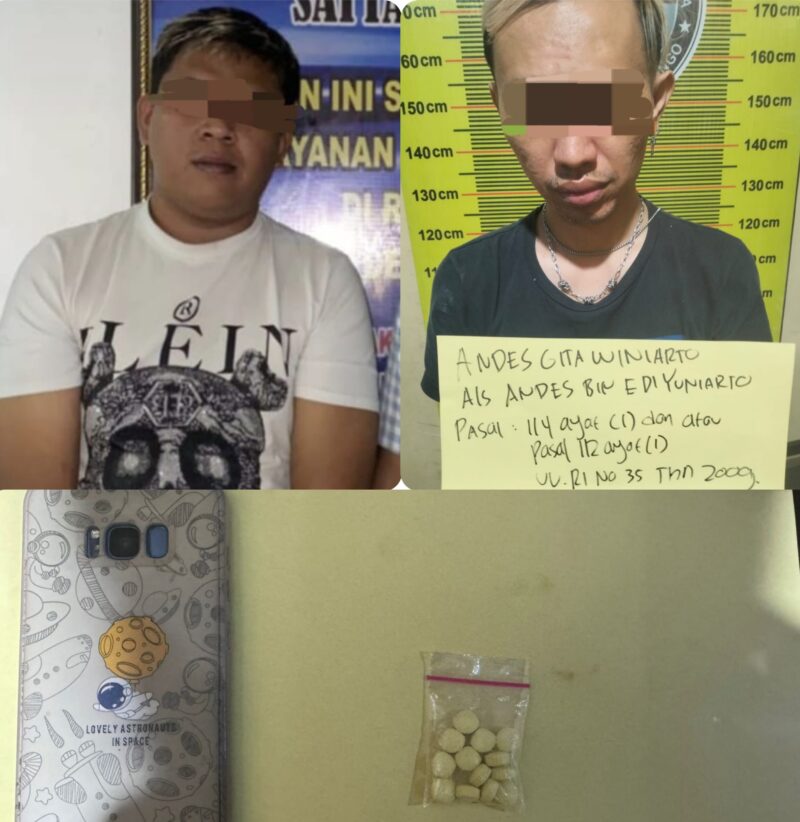 DJ Nakal Ditangkap Satresnarkoba Bungo, Terlibat Kasus Peredaran Ekstasi di Jambi