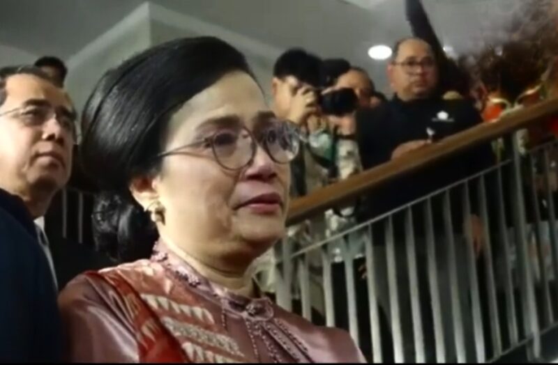 Tangis Sri Mulyani Pecah, Pegawai Kemenkeu Iringi Perpisahan Penuh Haru