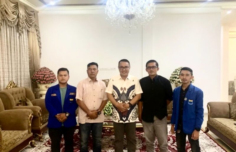 Wako Alfin dan PC PMII Kerinci-Sungai Penuh Bahas Arah Pembangunan Kota