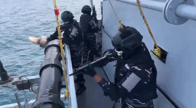 KRI John Lie-358 Sukses Jalankan Misi Latihan Gabungan