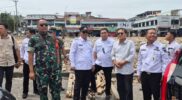 Wako Alfin Pantau Langsung Pembangunan Pasar Modern Sungai Penuh