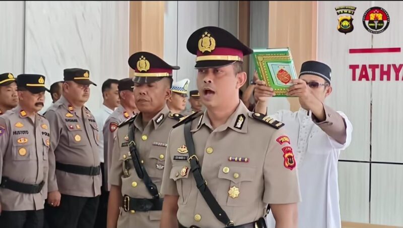 AKP Edi Mardi Siswoyo Resmi Jabat Kabag Ops Polres Kerinci