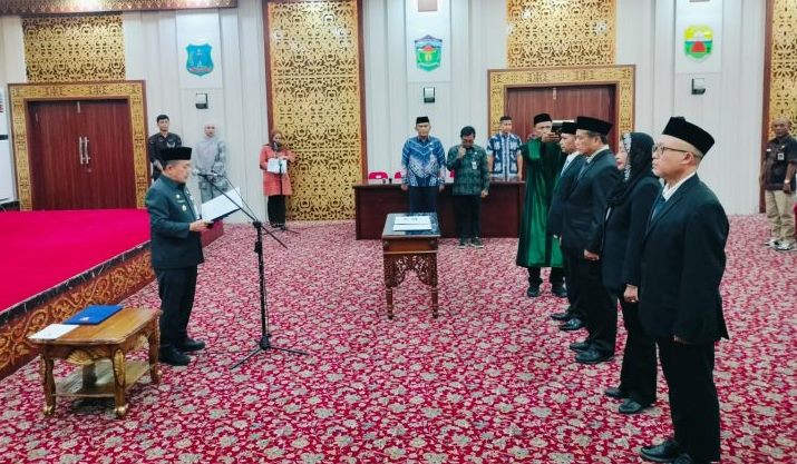 Al Haris Lantik 4 Pejabat Eselon II 