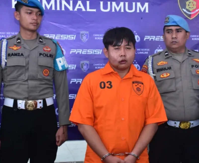 Dede Maulana, Pelaku Curas Sadis di Jambi Selatan Ditangkap Polisi,