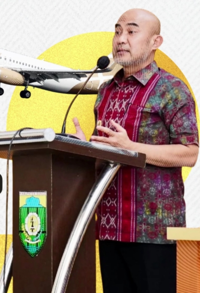 Bupati Bungo H. Dedy Putra, S.H., M.Kn 
Bandara Muara Bungo Naik Kelas, Airbus A320 Masuk Tender