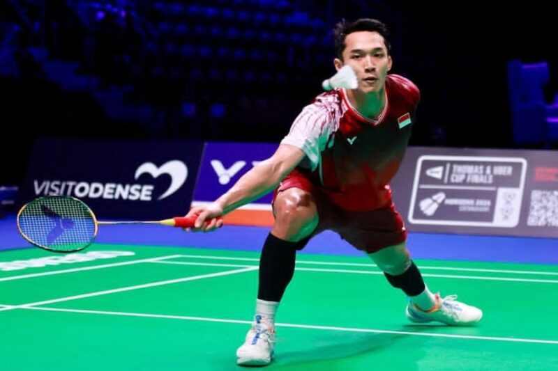 Jonatan Christie Libas Li Shi Feng, Pastikan Tiket Semifinal Denmark Open 2025. Instagram badminton.ina