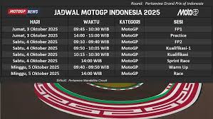 MotoGP Mandalika 2025 Resmi Digelar, Cek Jadwal 