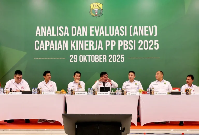 PBSI Gelar Rapat Evaluasi, Dorong Transformasi Sistem Juara. Foto Kemenpora