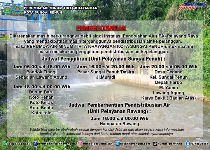 Distribusi ke Pelanggan Digilir