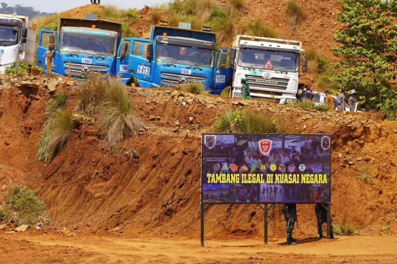 Operasi Penertiban Nikel Ilegal di Morowali