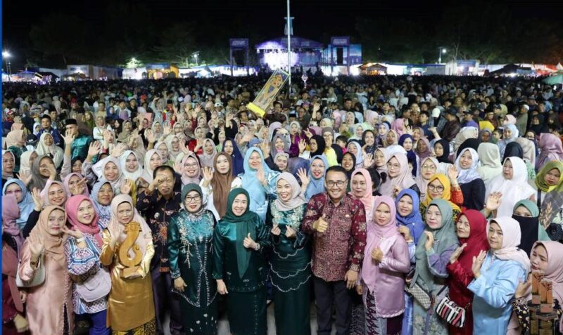 Meriah! Jambore PKK dan Pasar Rakyat Warnai Penuh Semangat