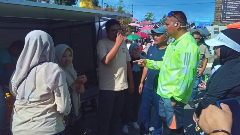 Dandim 0417/Kerinci Letkol Inf Eko Budiarto turun langsung di Car Free Day