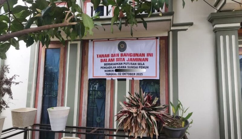 Pengadilan Agama Amankan Aset Sengketa di Semurup