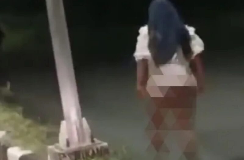 Viral video perempuan tanpa celana di Bangkalan.