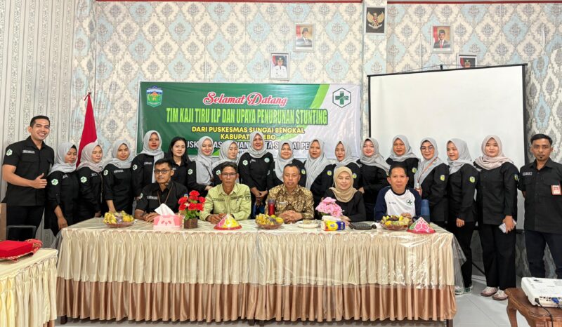 Puskesmas Rawang Jadi Tujuan Kaji Tiru ILP dan Stunting oleh Puskesmas Tebo
