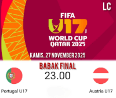 Final Piala Dunia U-17 2025: Austria vs Portugal