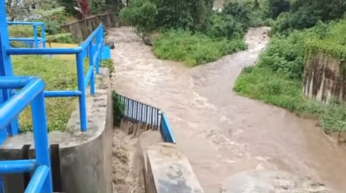 Kekeruhan Ganggu Distribusi Air Bersih di Sungai Penuh. Foto Perumda Tirta Khayangan