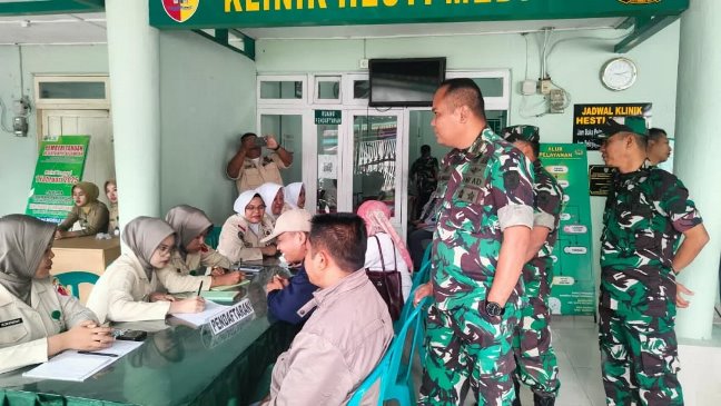 Semarak Hari Juang Kodim Gelar Kesehatan Gratis