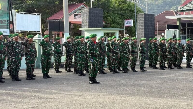 Kodim 0417/Kerinci Tekankan Disiplin dan Semangat Pengabdian
