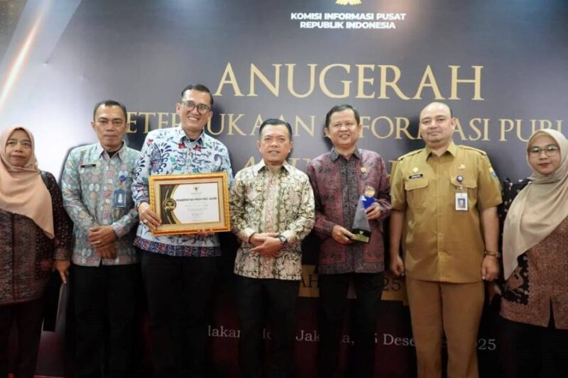 Jambi Raih Anugerah Pertama Keterbukaan Informasi Publik 2025