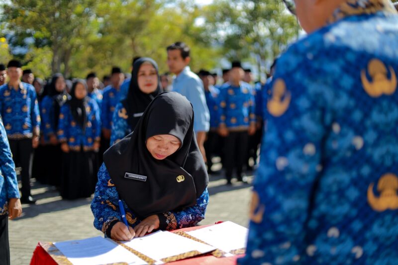 Foto penerimaan SK PPPK Sungai Penuh 2024 