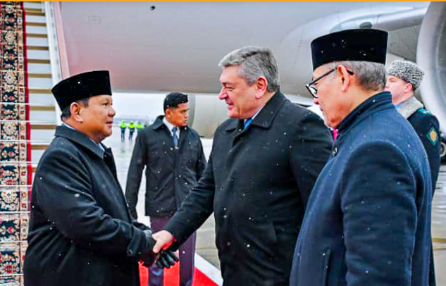 Prabowo Mendarat di Moskow,