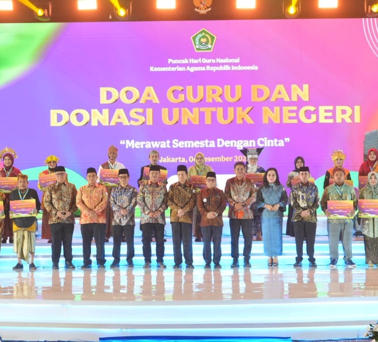 Menag Nasaruddin Usulkan BSU Rp270 Miliar untuk Guru Non ASN  (Foto Kemenag)
