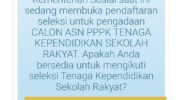 Status PPPK Paruh Waktu Hilang saat Daftar PPPK Sekolah Rakyat 2025? Ini Kata Kemensos