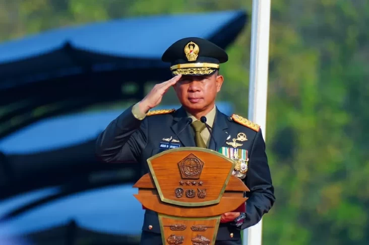 Panglima TNI Jenderal TNI Agus Subiyanto melakukan rotasi dan mutasi terhadap 187 Perwira Tinggi (Pati) TNI. Foto/Dok Puspen TNI