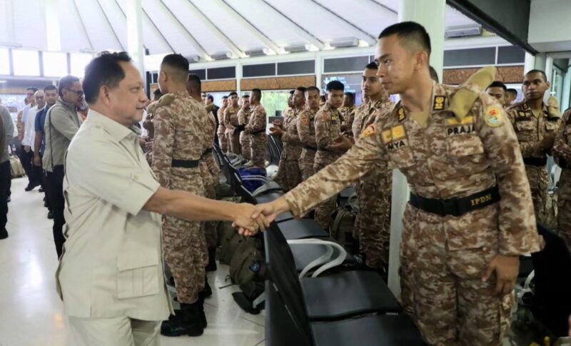 Pascabencana 413 Praja IPDN Perkuat Pelayanan Aceh Tamiang (Dok. Setkab RI)