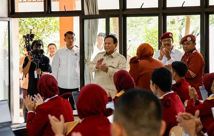 Presiden Prabowo Resmikan 166 Sekolah Rakyat (Setkab RI)