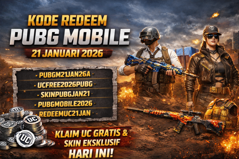 Kode Redeem PUBG Mobile: Klaim Skin Eksklusif Hari Ini